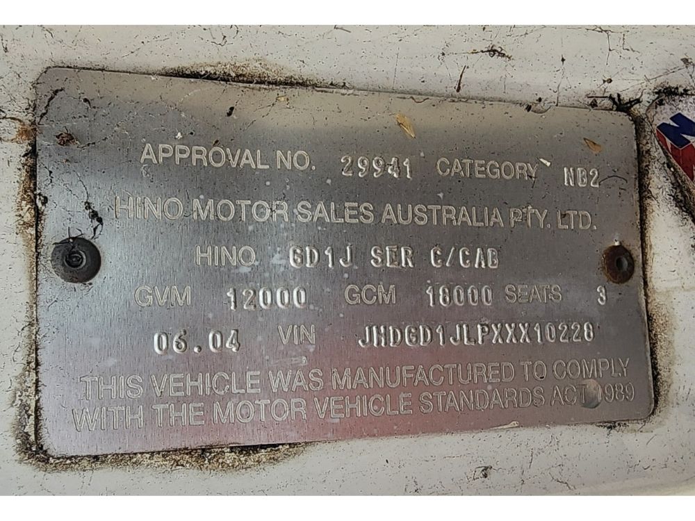Hino Ranger Pro (FD/FE/GD) Cabin Shell – Narrow Cab – Manual – 2003-2011 (CQ4607) image 12