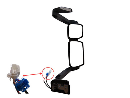 Iveco Eurocargo Mirror Assembly Right Hand – Heated & Electric – Long Arm – ML120/ML140/ML150/ML160/ML180 (2016-2025) image 2
