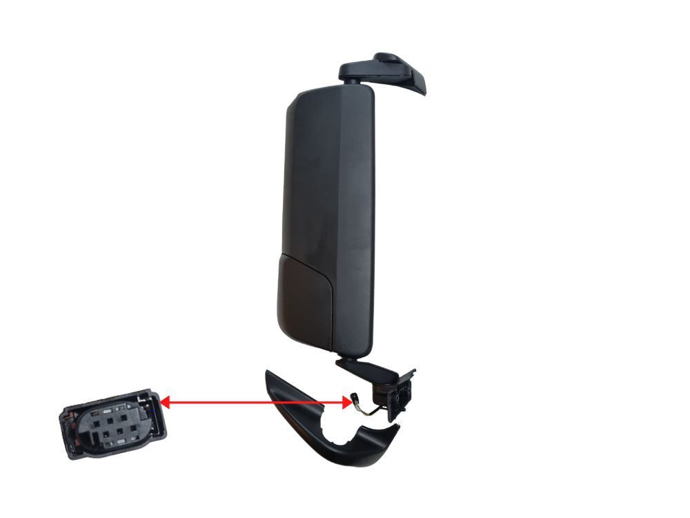 Mercedes Actros Mirror Right Hand – With Spotter – Short Arm – MP4 – BigSpace (2016-2020) image 3