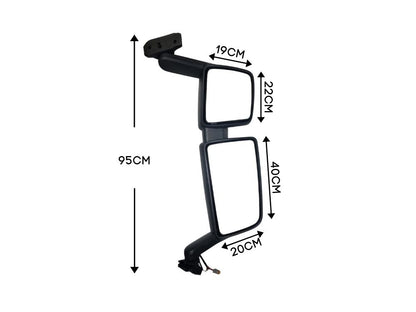Scania Series 7 (NTG) Mirror Right Hand – Electric – Heated – With Spotter – G/P/R/S Cab (2018-On) image 2