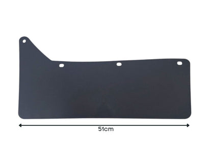 Toyota Coaster XZB70 (04/2017-On) – Front Mudflap Right Hand – Rear of Steer | Image 2