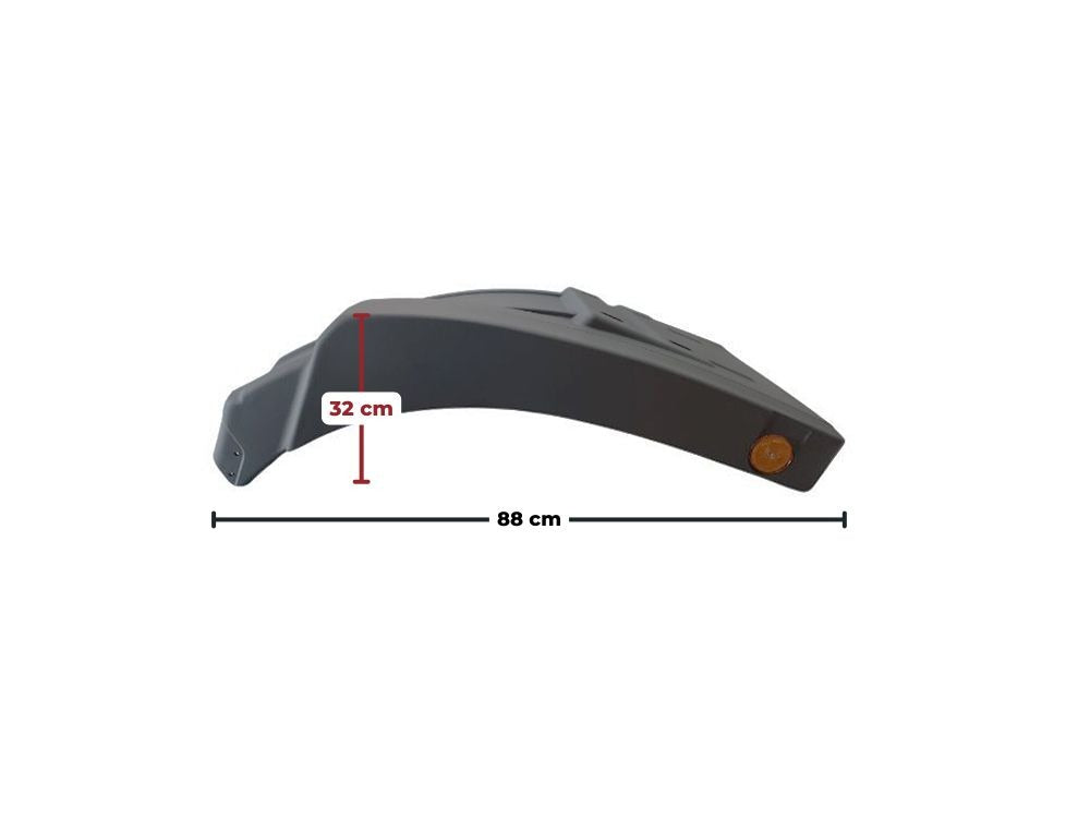 Mercedes Actros Mud Guard Right Hand – Rear of Steer – MP3 (2008-2016) image 3