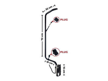 Isuzu F Series Door Mirror Arm Right Hand- Electric – With Australian Standard Wiring & Plugs – 26CM Wide – FRD/FRR/FSD/FSR/FTR/FSS 4X4 (12/2007-On) image 3