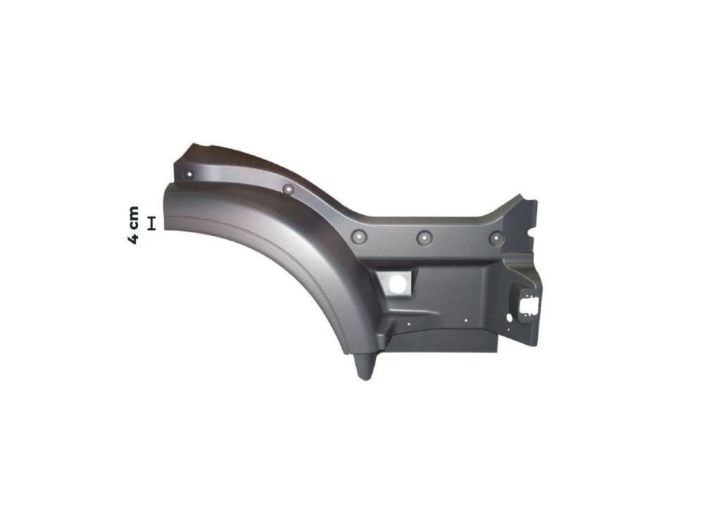 MAN TGL Step Panel Right Hand – Upper – Single Step – Grey – 4cm Arch (2005-2014) image 2