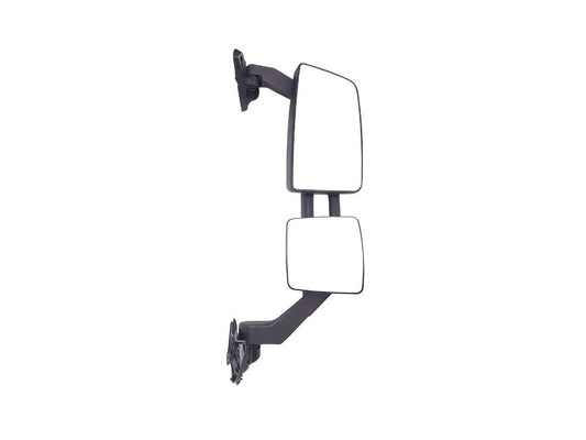 Volvo Version 4 Mirror Assembly Right Hand – Silver – Flat – With Curved Spotter – FH (2013-2020) image 1