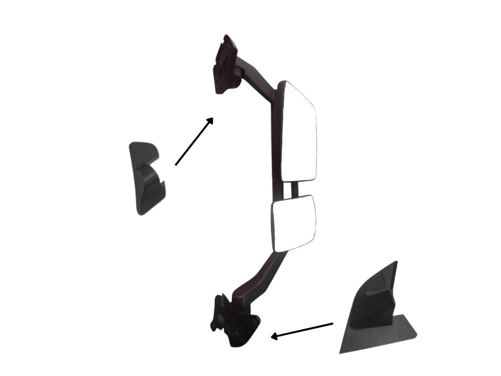 Volvo Version 5 Mirror Assembly Right Hand – Flat – With Curved Spotter – FH (2020-On) image 5