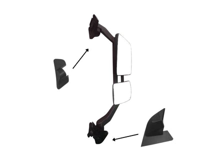Volvo Version 5 Mirror Assembly Right Hand – Flat – With Curved Spotter – FH (2020-On) image 5