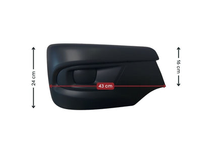 Mitsubishi/Fuso Canter Front Bumper Bar End Right Hand – Without Fog Lamp Holes – Narrow Cab – FEA (2024-On) image 2