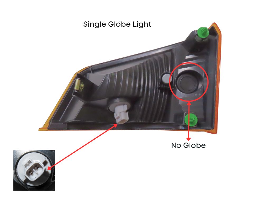 Hino 500 Series Corner Lamp Right Hand – Twin Globe – FM/GH/FG/FL/FM/GH (2017-On) image 4