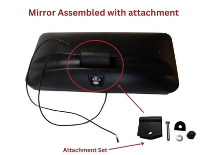 Mitsubishi/Fuso Canter Mirror Head Right Hand – With Spotter – With Heat – FEA/FEB/FEC/FG (2024-On) image 4