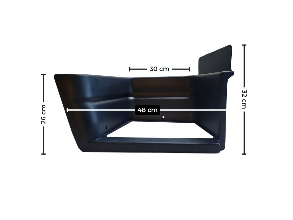 Iveco Eurocargo Step Panel Right Hand – Lower – Black – 75E/ML120/ML150/ML160 (2009-2016) image 2