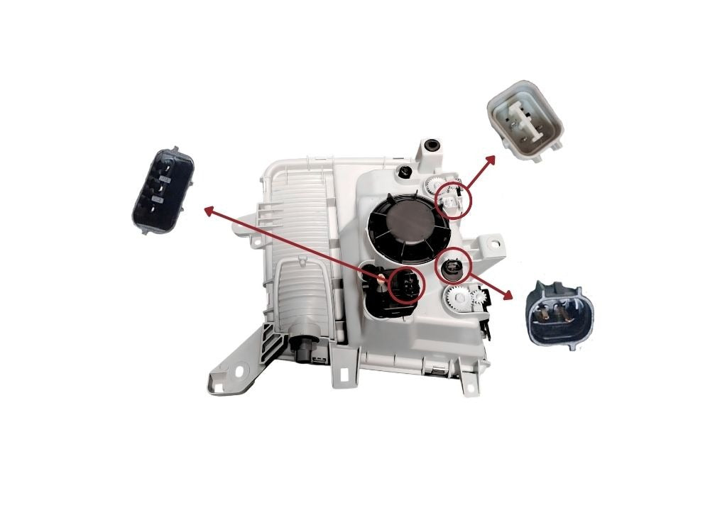 Mitsubishi/Fuso Fighter HeadLamp Right Hand – In Corner Panel – Electric Adjust – FK/FM/FN (2008-On) image 4