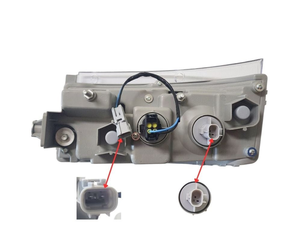 Isuzu F Series Front Bumper Bar Flasher Right Hand – Under HeadLamp With LED Fog and Clear Fasher – FTR/FVD/FVL/FVM/FVR/FVZ/FVY/FXY/FXZ/FYH/FTS 4×4 (2008-On) image 4