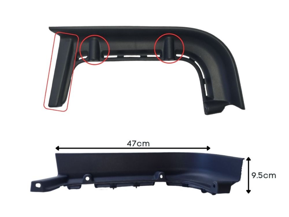 Isuzu Giga Step Panel Garnish Right Hand – CXZ/CXY/CYZ/EXD/EXY/EXZ (1994-2017) image 5