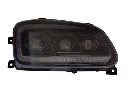 Hino 700 Series Headlamp Right Hand – LED – Black – With Daytime Running Lamp – FS/FY (2004-2018) image 1