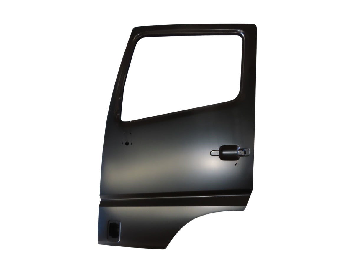 Mitsubishi/Fuso Shogun Door Shell Left Hand – With Australian Standard Mirror Holes & Curb Sight Glass – FS5/FP5/FV5 (2011-2018) image 1