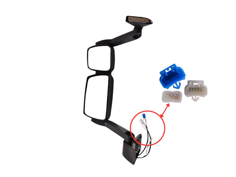 Iveco Eurocargo Mirror Assembly Left Hand – Heated & Electric – Long Arm – ML120/ML140/ML150/ML160/ML180 (2016-2025) image 2