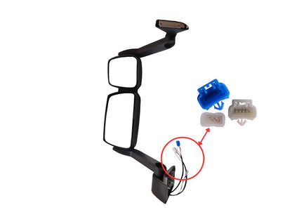 Iveco Eurocargo Mirror Assembly Left Hand – Heated & Electric – Long Arm – ML120/ML140/ML150/ML160/ML180 (2016-2025) image 2