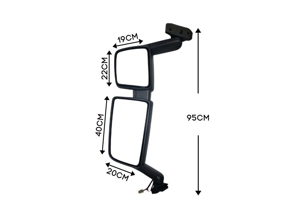 Scania Series 7 (NTG) Mirror Left Hand – Electric – Heated – With Spotter – G/P/R/S Cab (2018-On) image 2
