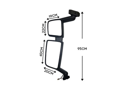 Scania Series 7 (NTG) Mirror Left Hand – Electric – Heated – With Spotter – G/P/R/S Cab (2018-On) image 2