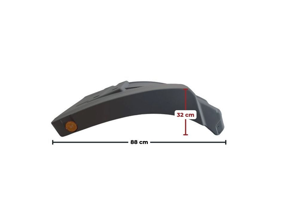 Mercedes Actros Mud Guard Left Hand – Rear of Steer – MP3 (2008-2016) image 3
