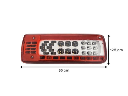 Volvo Version 4 Tail Lamp Left Hand – With License Plate Lamp – LED – Rigid Models – FM (2013-2020) image 2