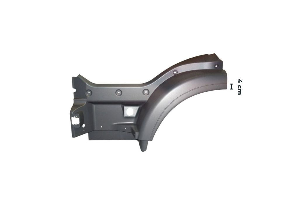 MAN TGL Step Panel Left Hand – Upper – Single Step – Grey – 4cm Arch (2005-2014) image 2