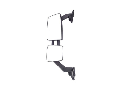 Volvo Version 4 Mirror Assembly Left Hand – Silver – Flat – With Curved Spotter – FH (2013-2020) image 1