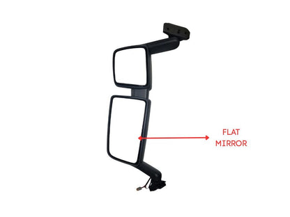 Scania Series 7 (NTG) Mirror Assembly Left Hand – Flat – With Curved Spotter – G/P/R/S Cab (2018-On) image 2