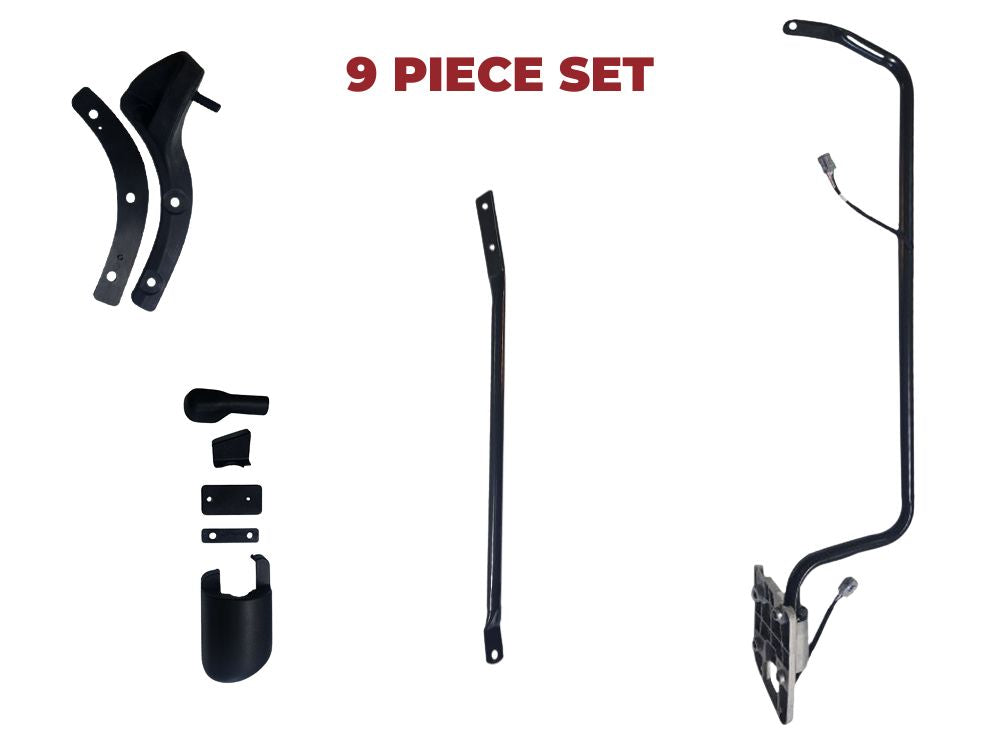 Isuzu N Series Door Mirror Arm Left Hand – Electric – Aust. Standard Wiring & Plugs – N Series (2008-On) image 2