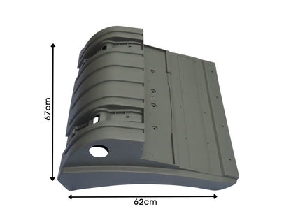 Mercedes Actros Mud Guard Left Hand – Rear – Without Inner Grille – MP3 – MegaSpace (2008-2016) image 2