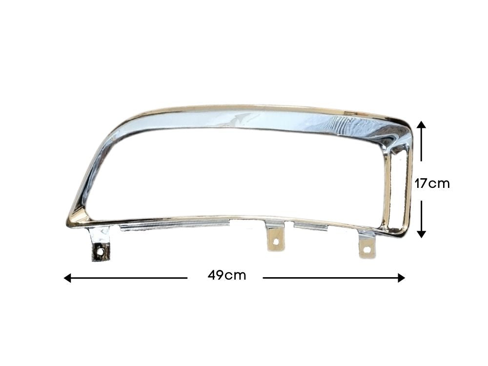 Mitsubishi/Fuso Shogun HeadLamp Rim Left Hand – Chrome – FS5/FP5/FV5 (2011-2018) image 2