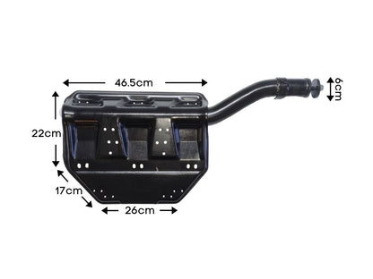 Scania Series 5 (PRGT) Mud Guard Bracket Left Hand – Rear – Mounts To Chassis – G/R Cab (2006-2010) image 2