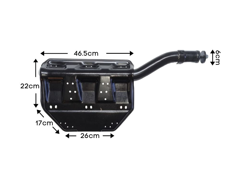 Scania Series 6 (PRGT) Mud Guard Bracket Left Hand – Rear – Mounts To Chassis – P Cab (2005-2018) image 2