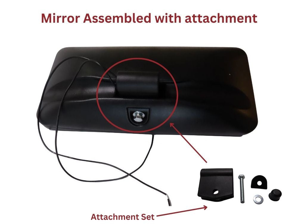 Mitsubishi/Fuso Canter Mirror Head Left Hand – With Spotter – With Heat – FEA/FEB/FEC/FG (2024-On) image 4