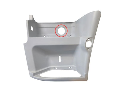 Volvo FE/FL Step Panel Left Hand – Lower – White (2006-2013) image 2