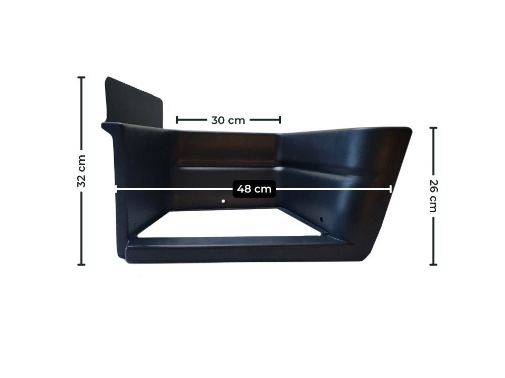 Iveco Eurocargo Step Panel Left Hand – Lower – Black – 120E/140E/160E (2002-2009) image 2
