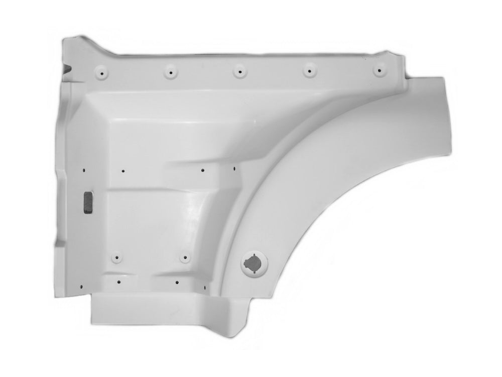 MAN TGX Step Panel Left Hand – Upper – White – XL/XLX/XXL (2007-2014) image 1