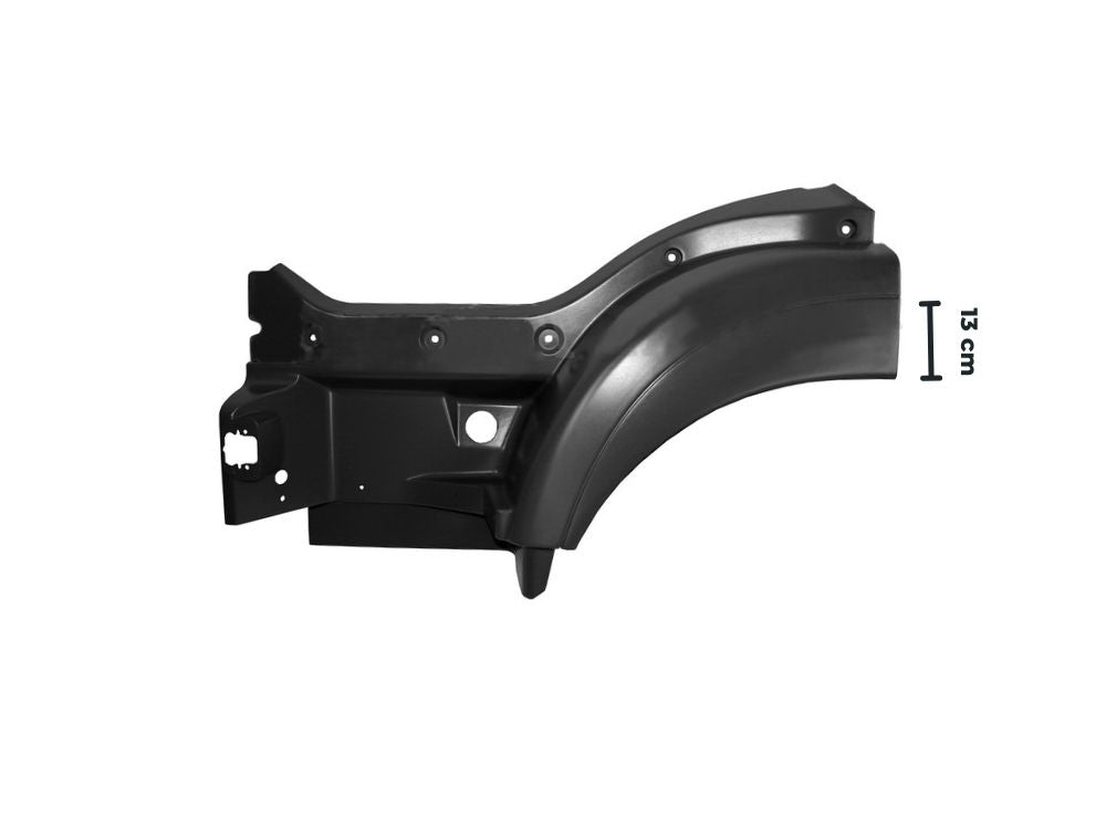 MAN TGL Step Panel Left Hand – Upper – Single Step – Black – 13cm Arch – C/CC/L/LX/DN (2014-2022) image 2
