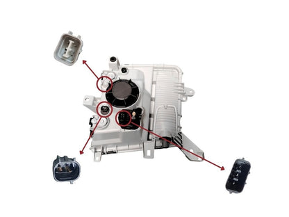 Mitsubishi/Fuso Fighter HeadLamp Left Hand – In Corner Panel – Electric Adjust – FK/FM/FN (2008-On) image 4