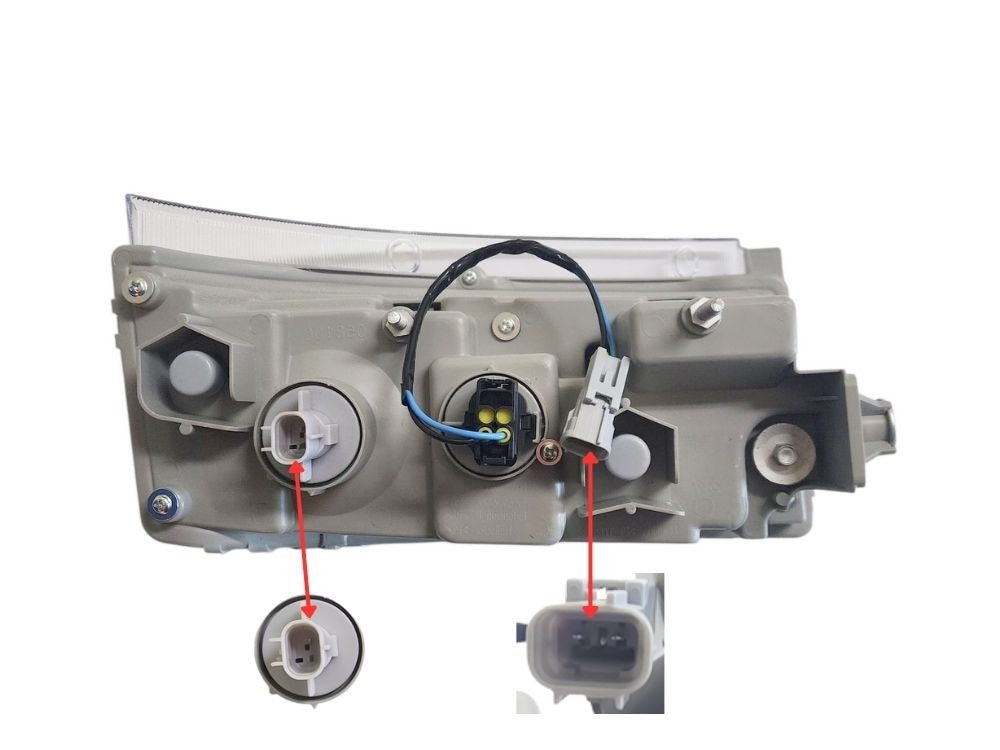 Isuzu F Series Front Bumper Bar Flasher Left Hand – Under HeadLamp With LED Fog and Clear Fasher – FTR/FVD/FVL/FVM/FVR/FVZ/FVY/FXY/FXZ/FYH/FTS 4×4 (2008-On) image 4