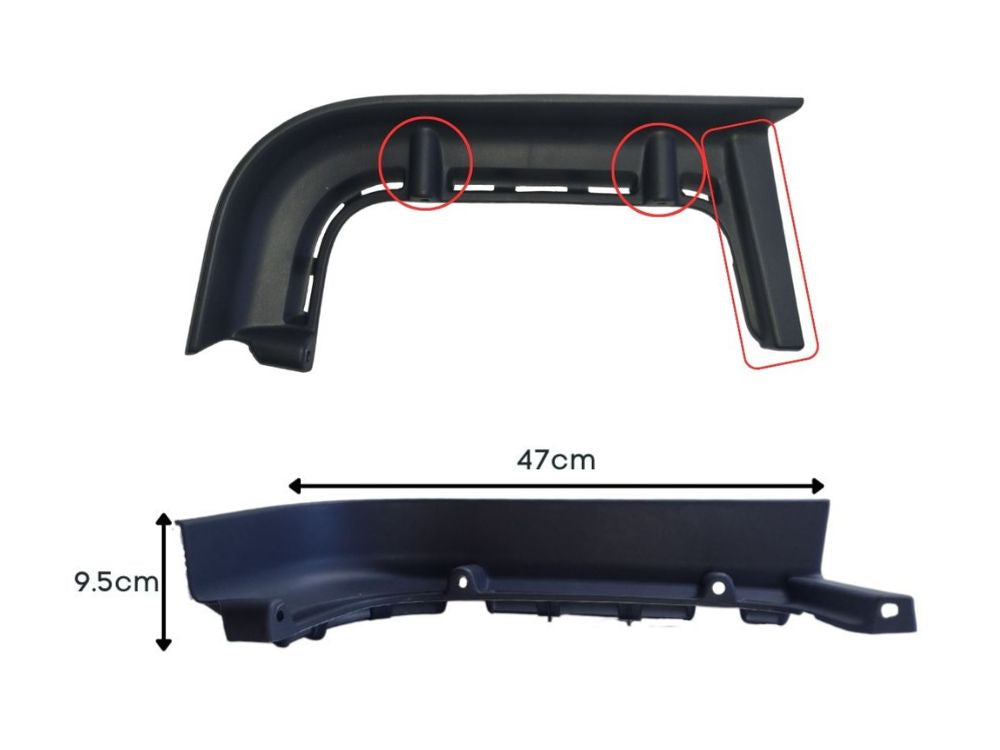 Isuzu Giga Step Panel Garnish Left Hand – CXZ/CXY/CYZ/EXD/EXY/EXZ (1994-2017) image 4