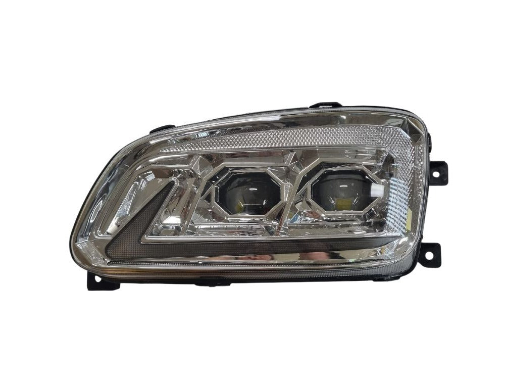 Hino 700 Series Headlamp Left Hand – LED – Chrome – With Daytime Running Lamp – FS/FY (2004-2018) image 1
