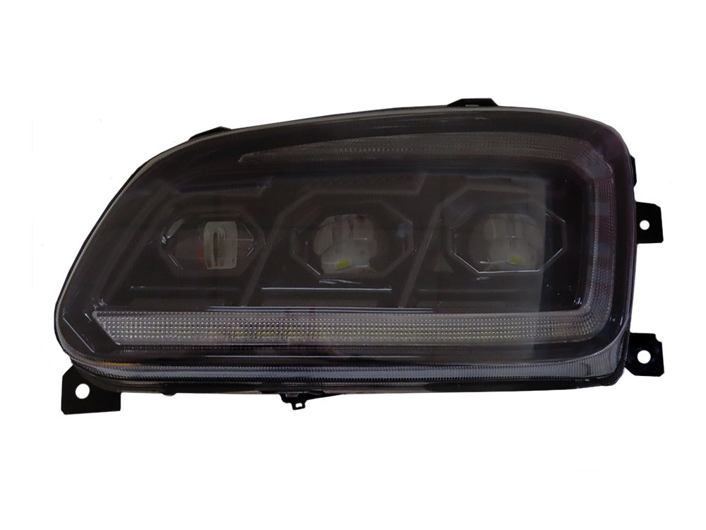 Hino 700 Series Headlamp Left Hand – LED – Black – With Daytime Running Lamp – FS/FY (2004-2018) image 1