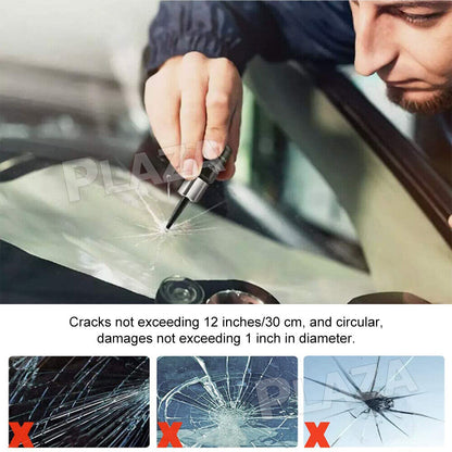 Automotive Glass Nano Repair Fluid Magic Windshield Cracked Glass Repair Tool