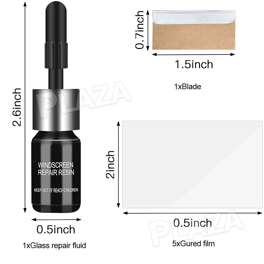 Automotive Glass Nano Repair Fluid Magic Windshield Cracked Glass Repair Tool