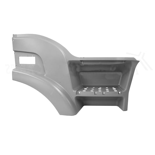Step Panel R/H Right Hand  –  Upper  –  With Locker Handle Hole  –  Light Grey  –  Iveco Stralis AS (13-On)