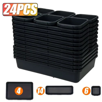 Tool Box Organizer Drawer Tray Dividers Set Workbench Cabinet Bins Tool Chest Organization Garage Hardware Tool Tray