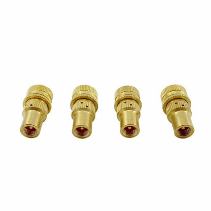 8X Tyre Deflators Brass Air Deflator 6-60 PSI Tire Valve Core Tool 4WD Automatic