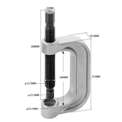 10Pc Ball Joint Press Service Kit Remover Separator Adaptor 4X4 Garage Tool AU